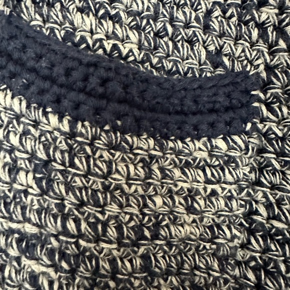 Boden Navy/marled cardigan jacket Size US 10 - Picture 4 of 5